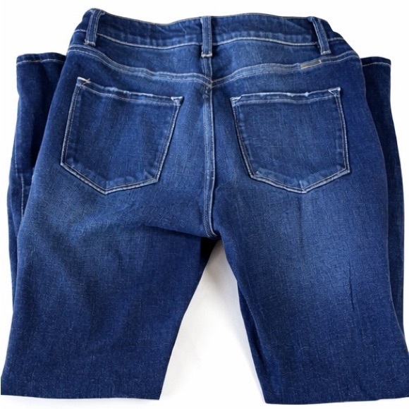 KanCan Dark Blue Distressed Boyfriend Jeans - Picture 4 of 6